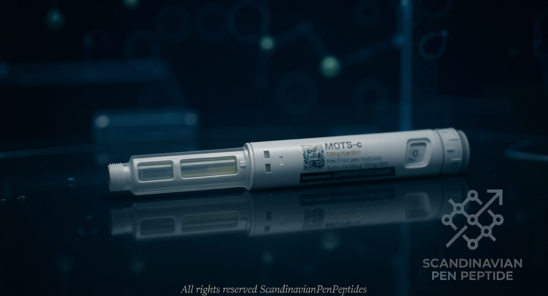MOTS-c 10mg mitochondriales Peptid-Pen — kompletter Leitfaden kaufen Deutschland | Scandinavian Pen Peptides