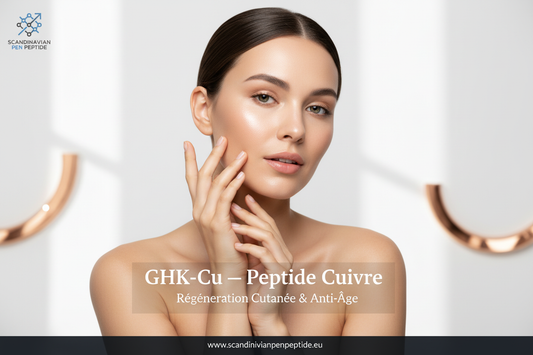 GHK-Cu peptide cuivre régénération cutanée Skin Glow — Scandinavian Pen Peptide