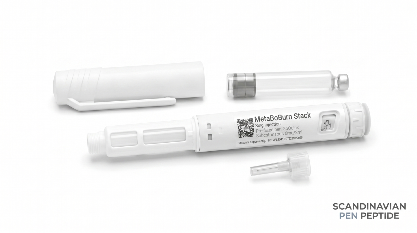 MetaboBurn Stack | 3ml — Metabolic Peptide Formula