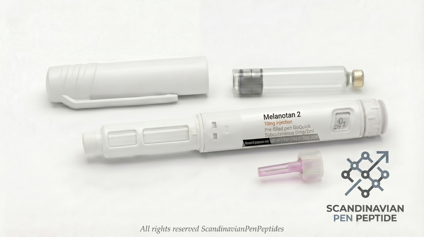 Melanotan II | 10mg — Pigmentation & Libido Peptide