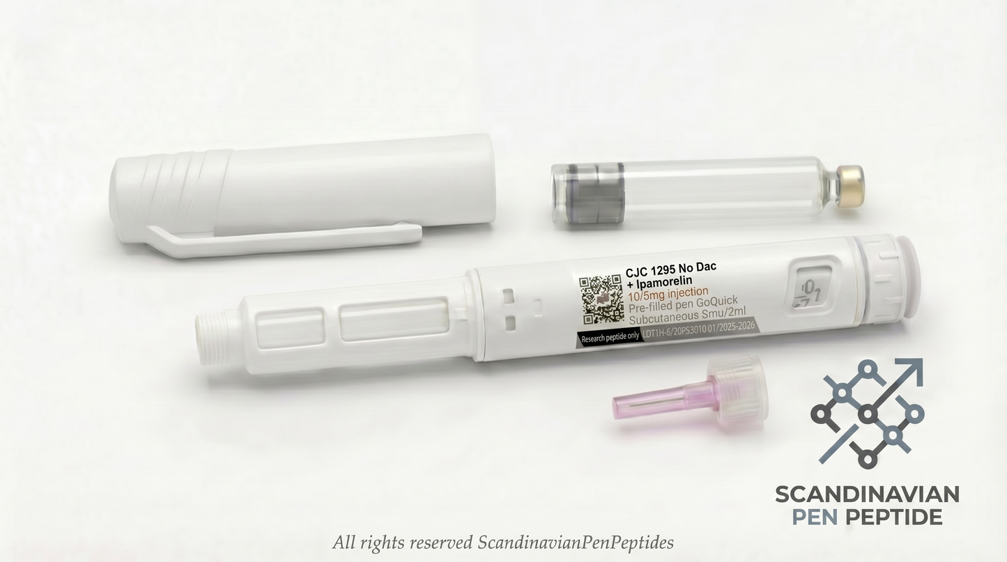 CJC-1295 No DAC (5mg) + Ipamorelin (10mg) | Blend